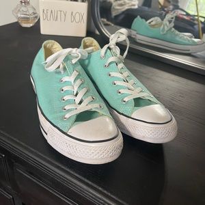 tiffany blue converse shoes